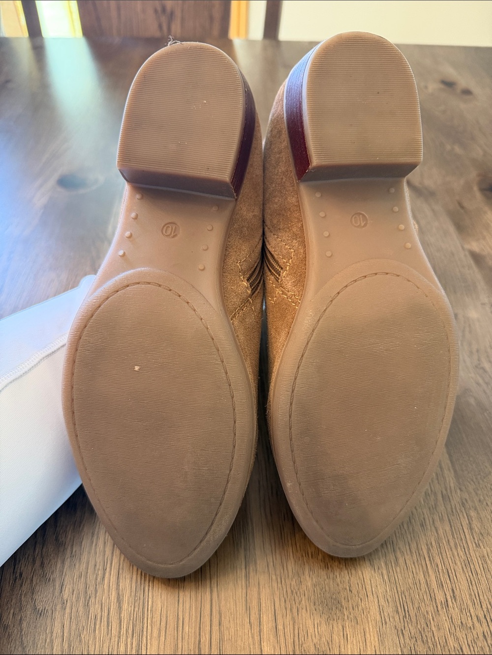 Dibs Women's Size 10 Tan Booties - Picture 7 of 14
